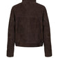 SUSI-Women's Brown Suede Jacket