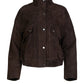 SUSI-Women's Brown Suede Jacket