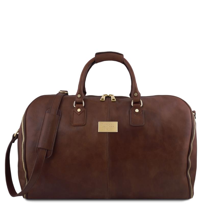 Σάκος ταξιδίου / θήκη ενδυμάτων δερμάτινη Antigua TL142341