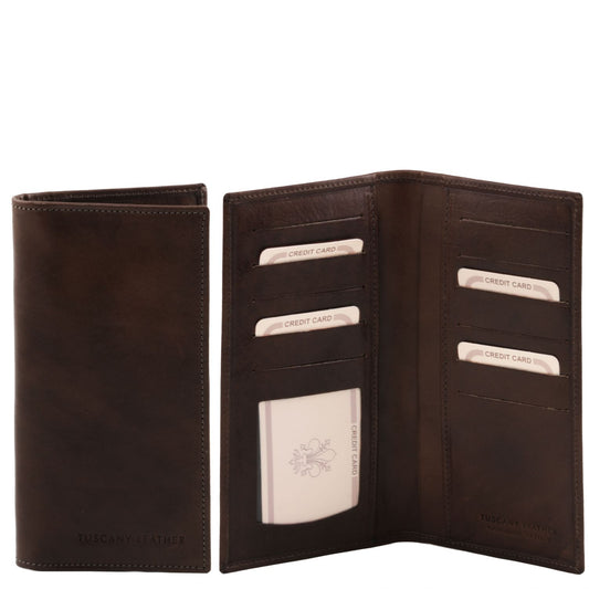 Ανδρικό Πορτοφόλι Δερμάτινο TL140784-dark brown