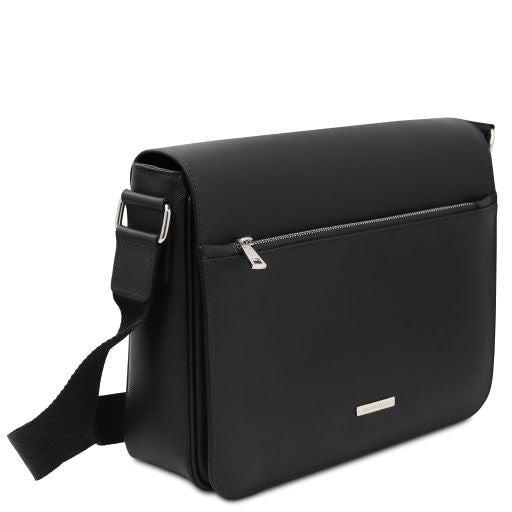 SAFFIANO- Men's  Leather Messenger bag