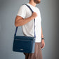 SAFFIANO- Men's  Leather Messenger bag