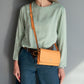 Women's Pebbled Leather Crossbody Bag