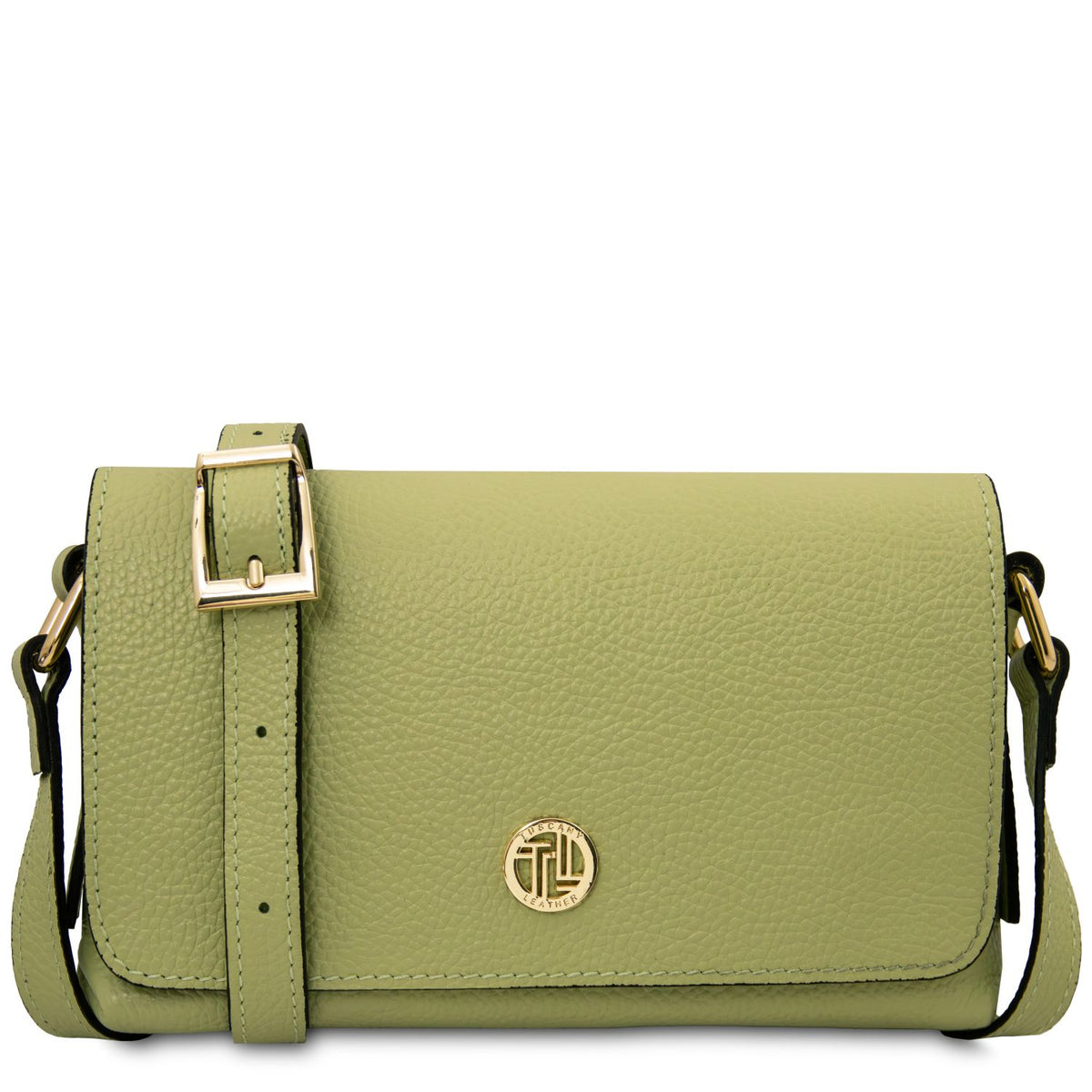 Women's Pebbled Leather Crossbody Bag