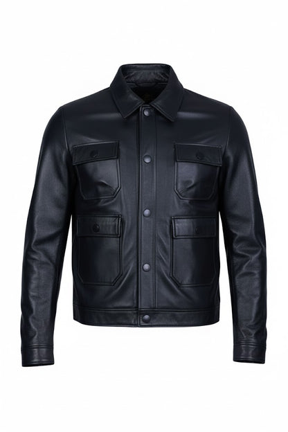 TONY - Handmade Men's Leather Blazer