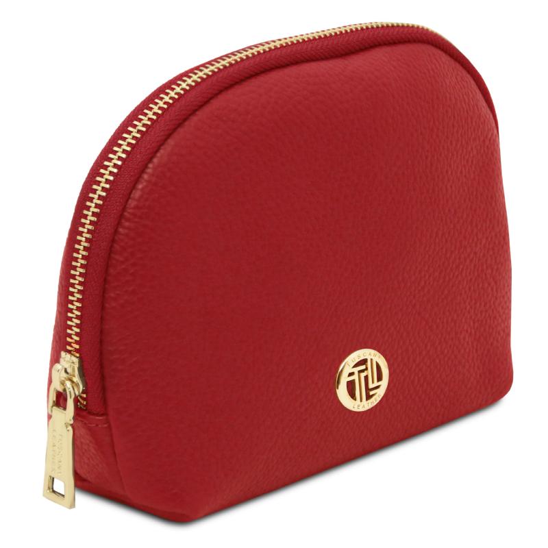 Vera Soft leather toiletry case