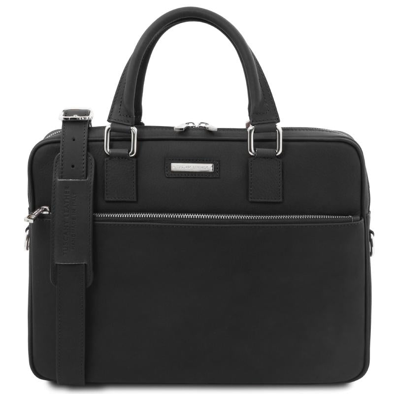 Τσάντα Laptop Δερμάτινη Ferrara 15.6 TL142620 - Μαύρο
