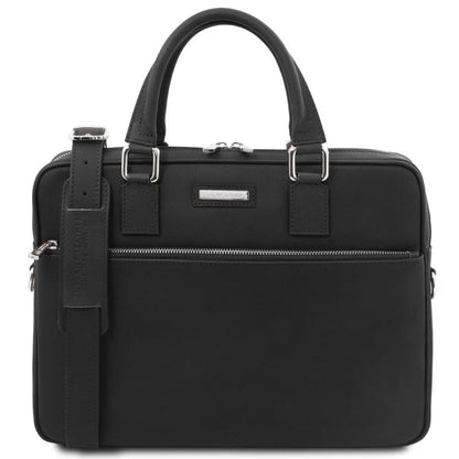 Τσάντα Laptop Δερμάτινη Ferrara 15.6 TL142620 - Μαύρο