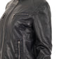 VANITY- Γυναικείο  Biker Δερμάτινο Jacket