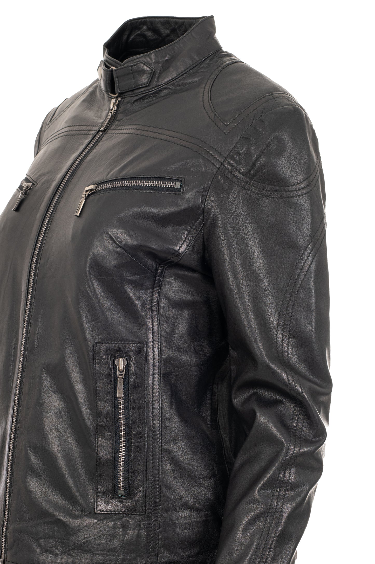 VANITY- Γυναικείο  Biker Δερμάτινο Jacket