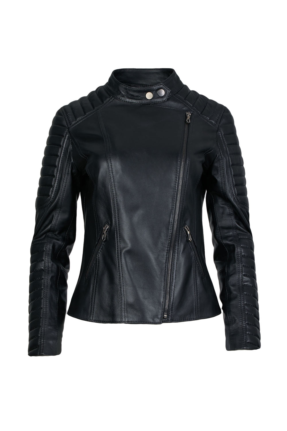 VENUS- Women's Biker Leather Jacket