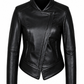 VICKY - Handmade Women's  short Leather  Jacket