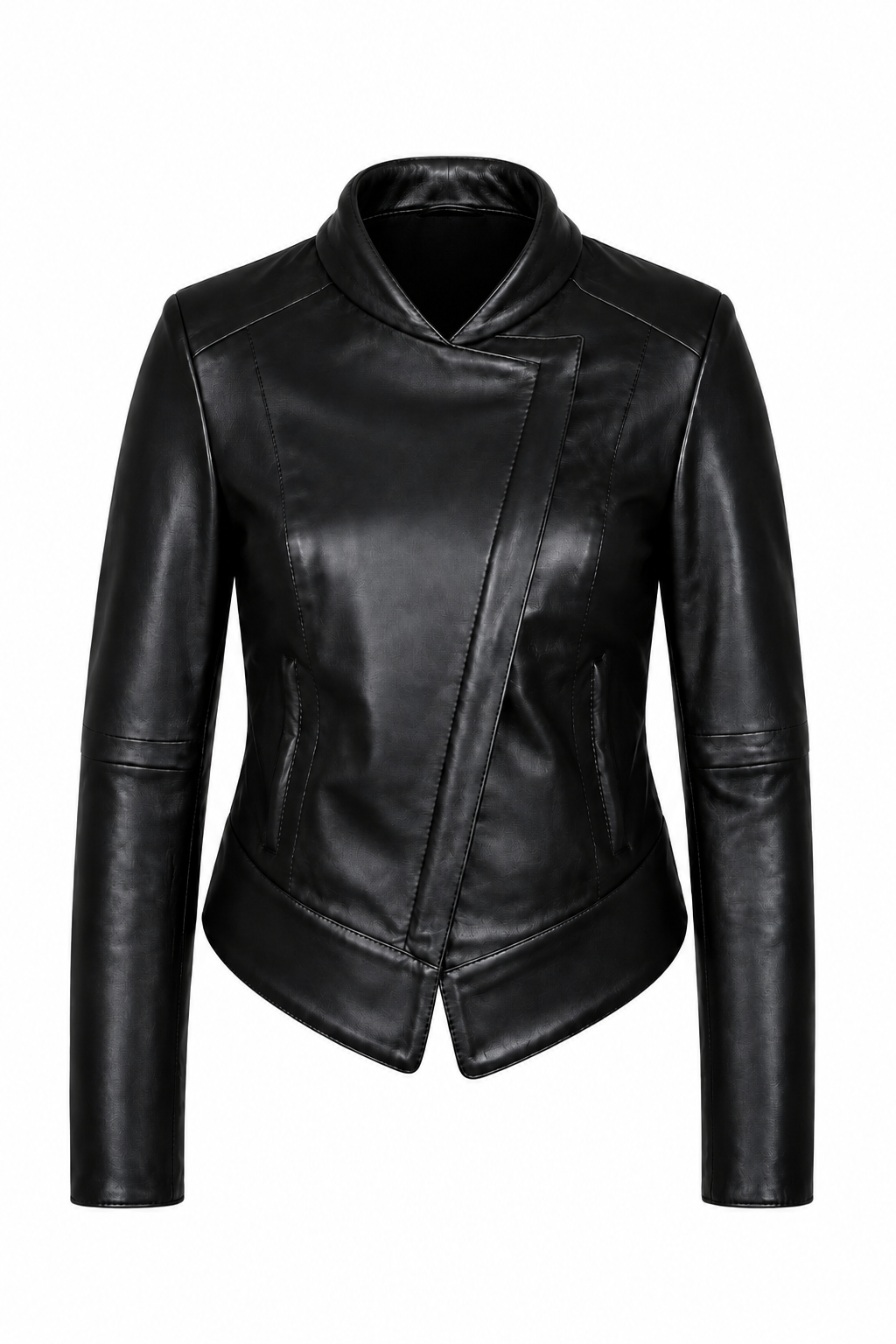 VICKY - Handmade Women's  short Leather  Jacket