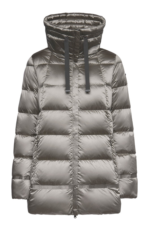 GEOX - ADRYA -Mid  Puffed Jacket in Grey color