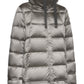 GEOX - ADRYA -Γκρι Mid  Puffed Μπουφάν 