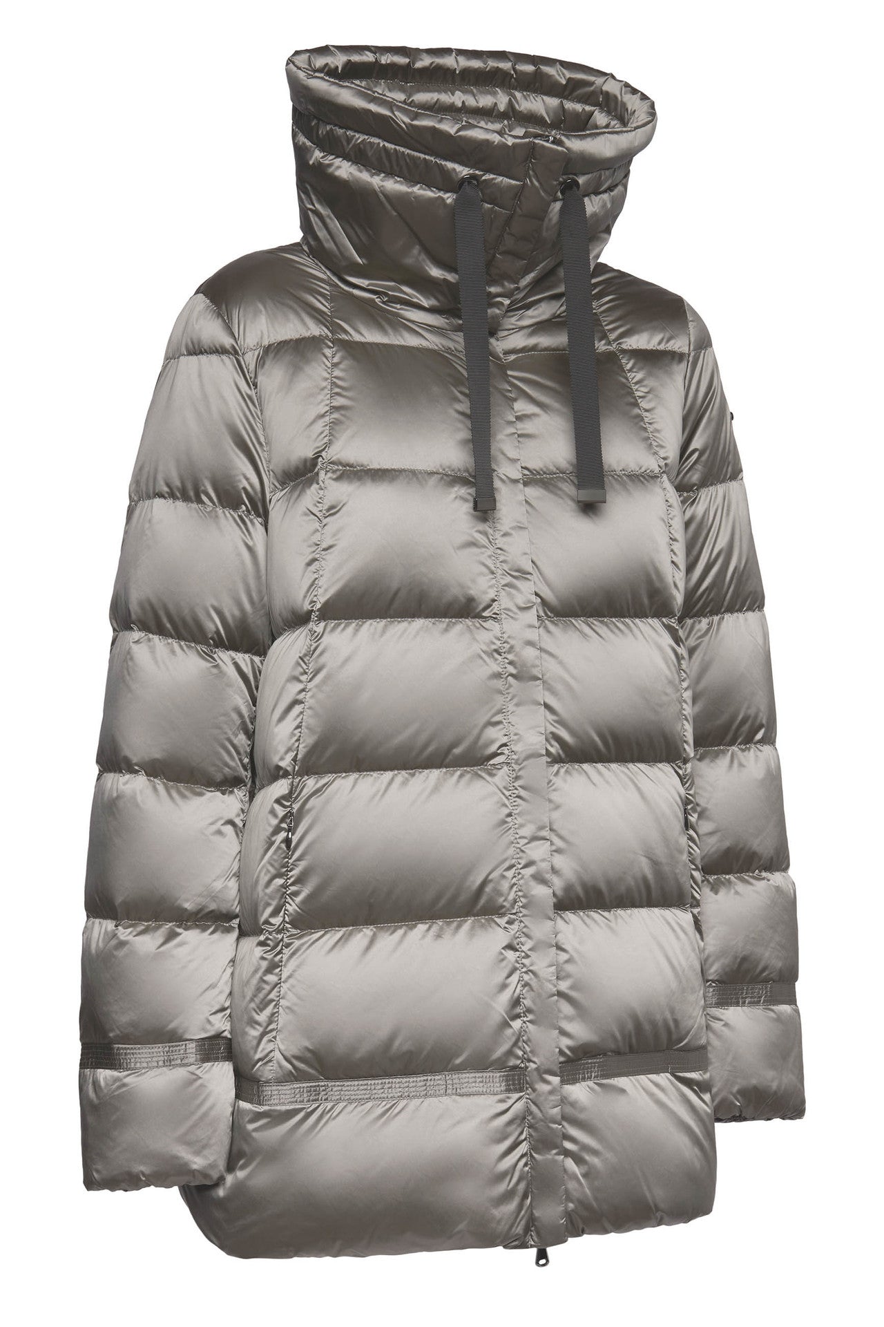 GEOX - ADRYA -Γκρι Mid  Puffed Μπουφάν 