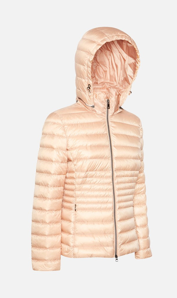 GEOX -JAYSEN-  Ροδακινή Real Down  Jacket με Κουκούλα