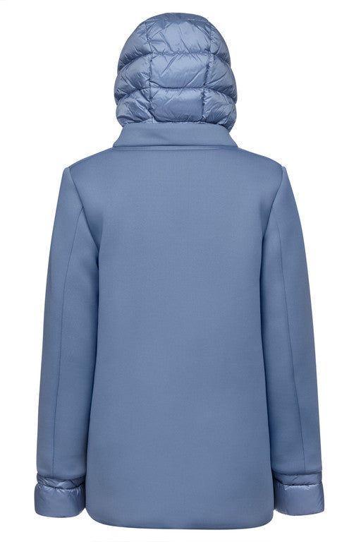 GEOX CRISTAEL - Blue Mid Parka