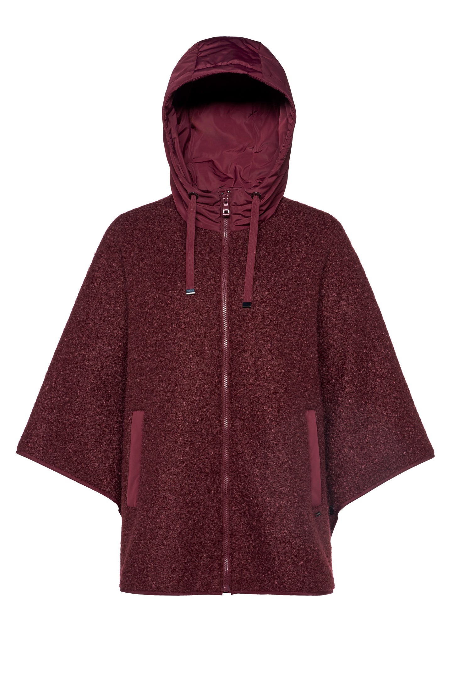 GEOX - Burgundy Sweater Cape