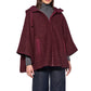 GEOX - Burgundy Sweater Cape