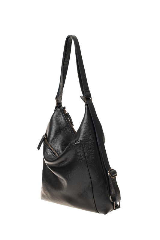 HELOR - Χειροποίητη Δερμάτινη Backpack ή Ώμου Τσάντα