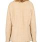 2197- Women's Beige Sheepskin Jacket
