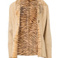 2197- Women's Beige Sheepskin Jacket