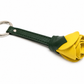 Leather Flower Keyring