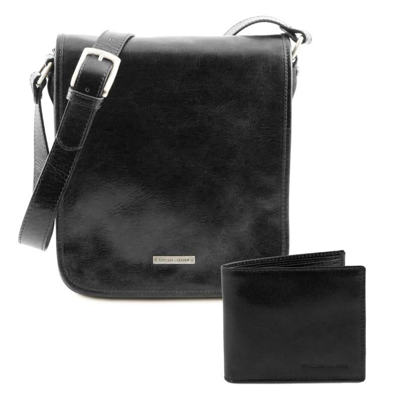 Ανδρικό Σετ Δερμάτινο Basilico