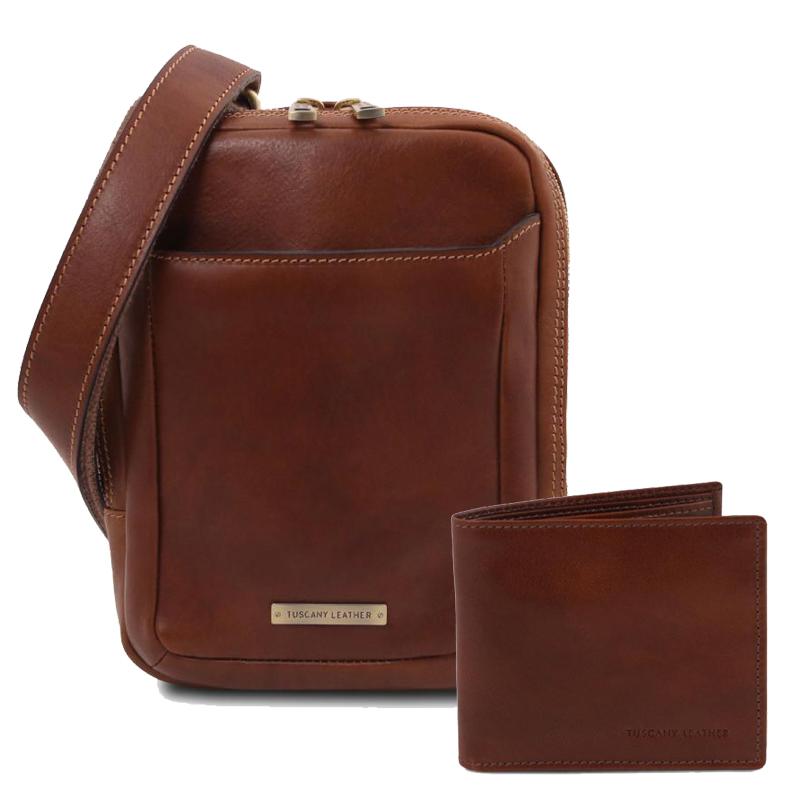 Ανδρικό Σετ Δερμάτινο Napole