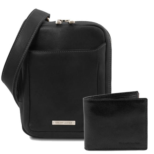 Ανδρικό Σετ Δερμάτινο Napole