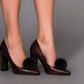 Fur Mink Pompom clips