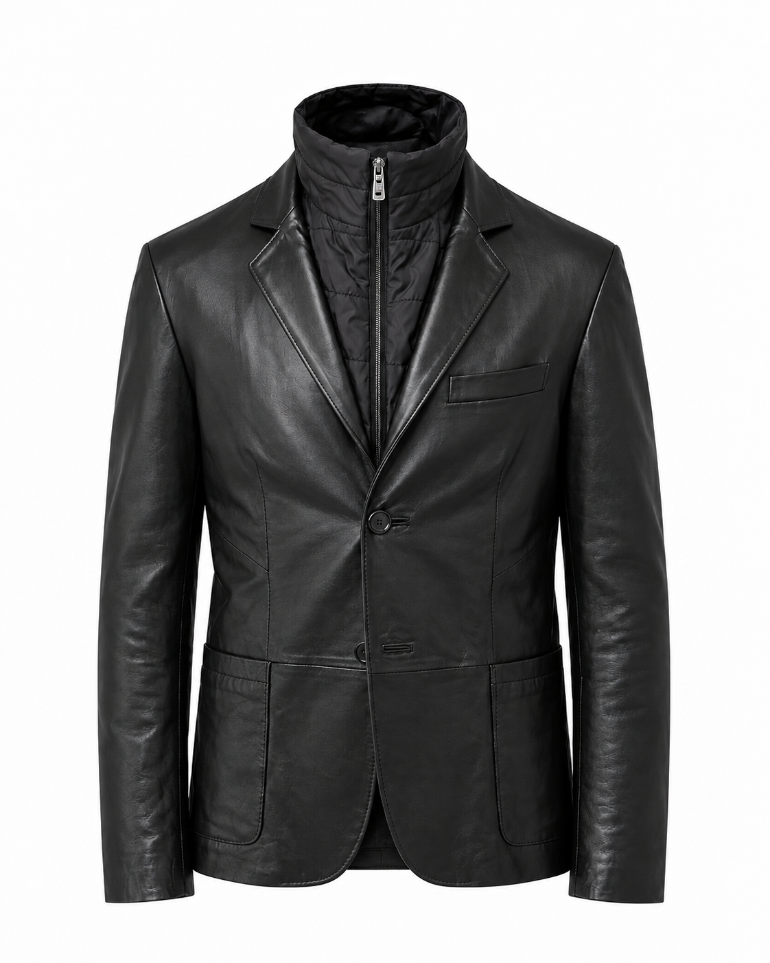 BOSTON - Men's Leather Blazer