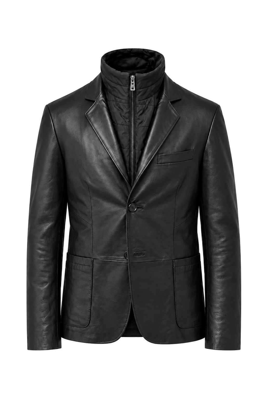 BOSTON - Men's Leather Blazer