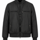 GIMOS- Men's BLack Reversible Leather Jacket