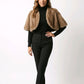 Grey Brown Mink Bolero