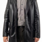 ISIDORE - Men's Long hooded Leather  Jacket