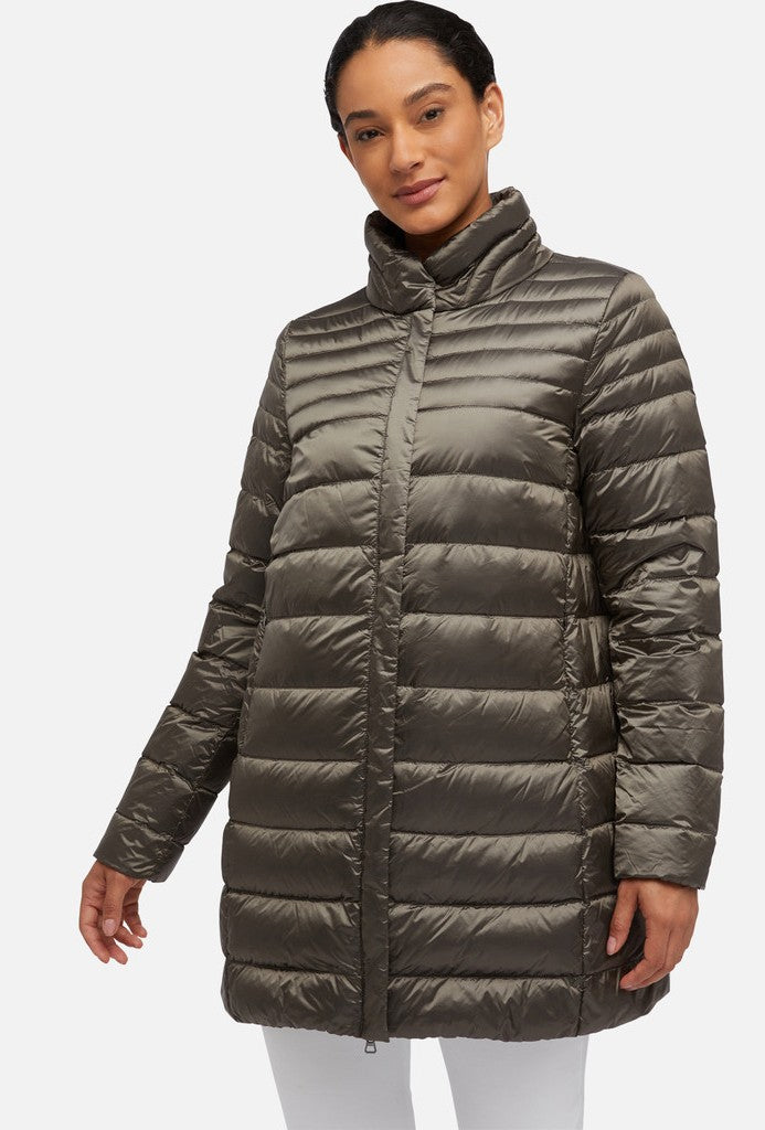 GEOX - JAYSEN - Women's  Real Down Grey  Coat