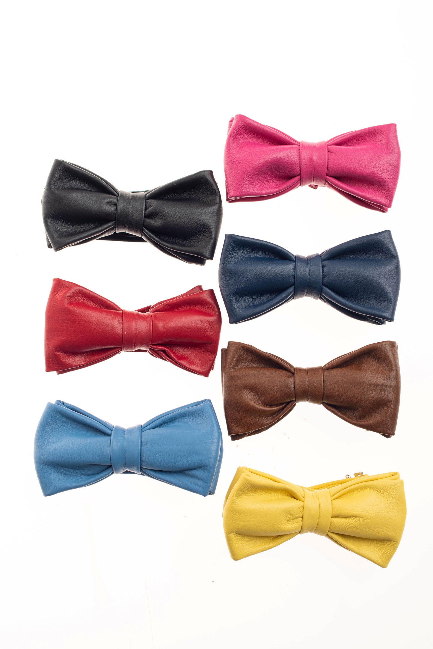 Handmade Leather Bow Ties