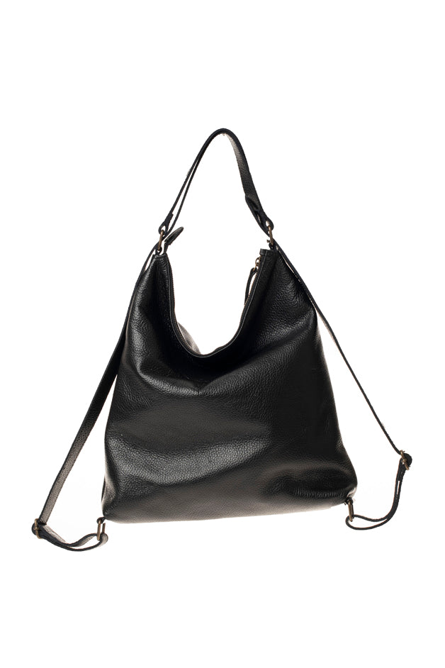 HELOR - Χειροποίητη Δερμάτινη Backpack ή Ώμου Τσάντα