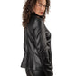 Women's  Black Leather Jacket