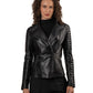 VENUS- Women's Biker Leather Jacket