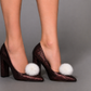 Fur Mink Pompom clips