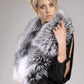 Natural Silver/Platinum Fox Fur Collar