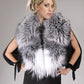 Natural Silver/Platinum Fox Fur Collar