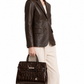 Brown Croco Leather bag