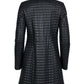 Black Quilted Nappa Leather Coat