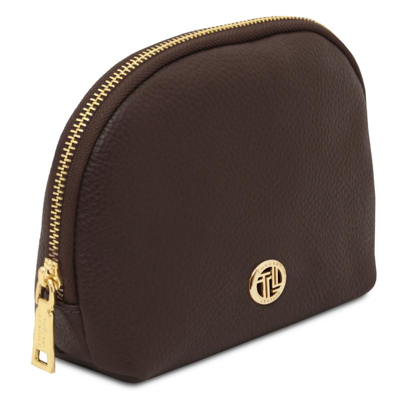 Vera Soft leather toiletry case