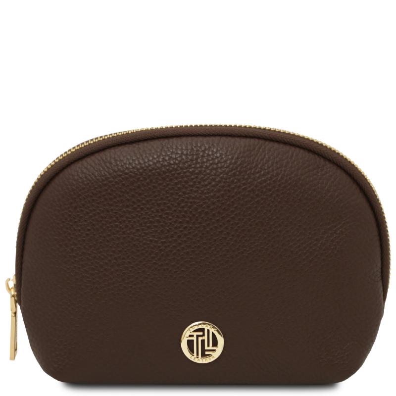 Vera Soft leather toiletry case
