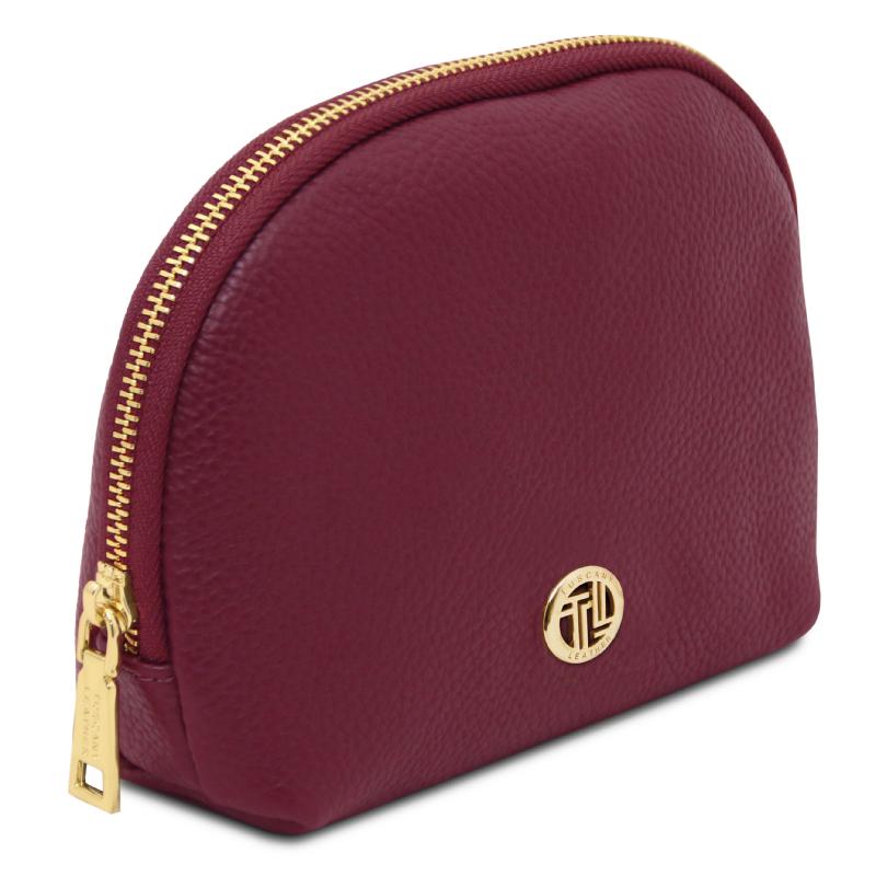 Vera Soft leather toiletry case